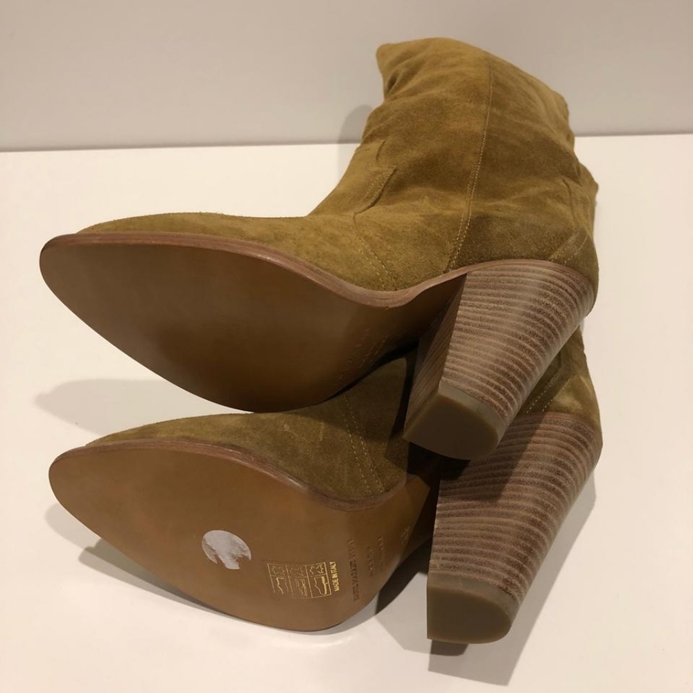 New Isabel Marant Ruth Calfskin Suede Leather Boot - Picture 7 of 8